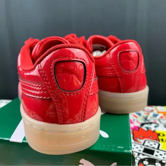 Puma Basket Red Ice Fade 5 Mens / 6.5 Womens