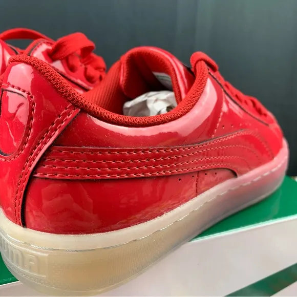 Puma Basket Red Ice Fade 5 Mens / 6.5 Womens
