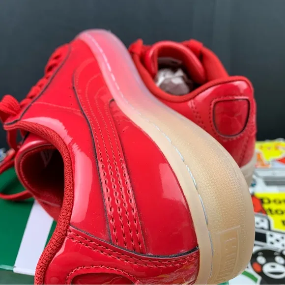 Puma Basket Red Ice Fade 5 Mens / 6.5 Womens