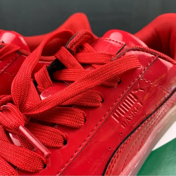 Puma Basket Red Ice Fade 5 Mens / 6.5 Womens
