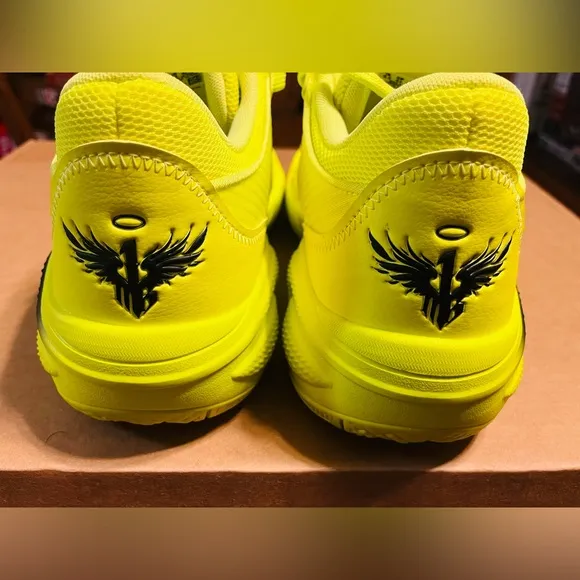 Puma Court Rider 1 LaMelo Ball Basketball Shoes Yellow Men Sz 10.5 - NEW NO BOX