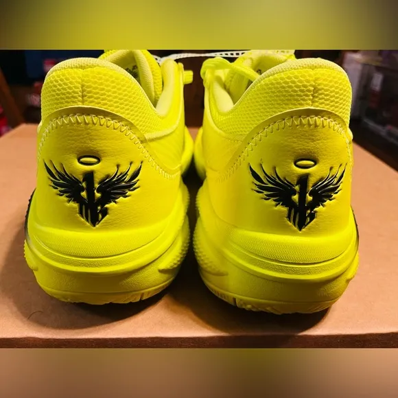 Puma Court Rider 1 LaMelo Ball Basketball Shoes Yellow Men Sz 10.5 - NEW NO BOX