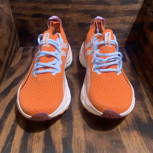Puma Foreverrun Nitro X Lemlem Running  Womens Orange Sneakers Athletic Shoes 8