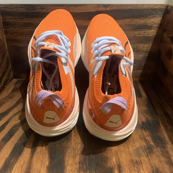 Puma Foreverrun Nitro X Lemlem Running  Womens Orange Sneakers Athletic Shoes 8