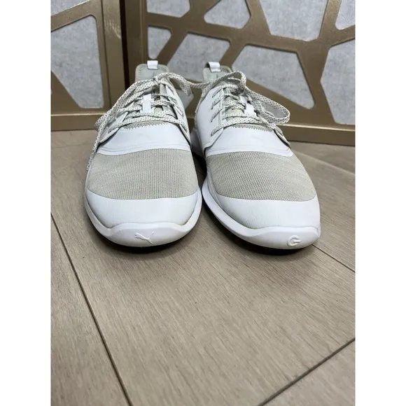 Puma IGNITE NXT PRO Men 10 Sz 10.5 White Athletic Golf Shoes Sneakers 192225-05