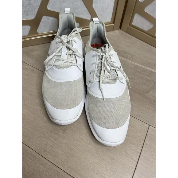 Puma IGNITE NXT PRO Men 10 Sz 10.5 White Athletic Golf Shoes Sneakers 192225-05