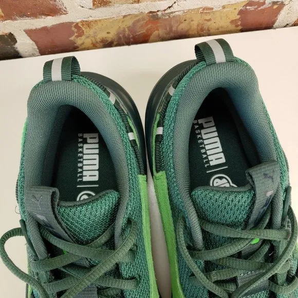 Puma J Cole x RS Dreamer Basketball Shoes 194166-05 Bistro Green Sz 7C Youth