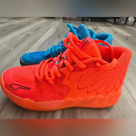 Puma lamelo Ball MB 0.1 multi-color,6y(gs) blue/purple orange/black
