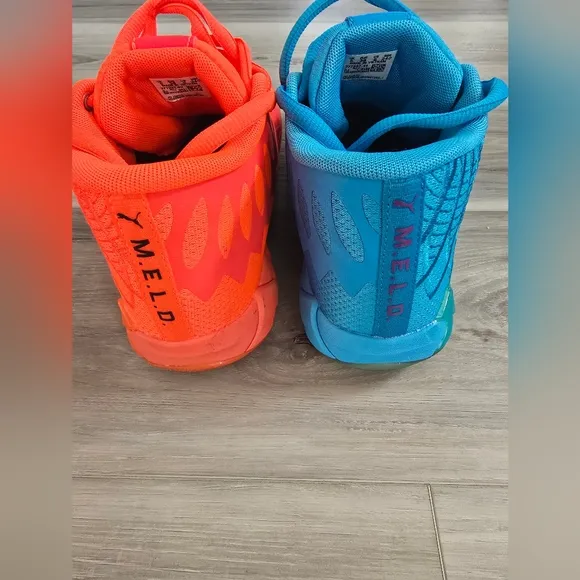 Puma lamelo Ball MB 0.1 multi-color,6y(gs) blue/purple orange/black