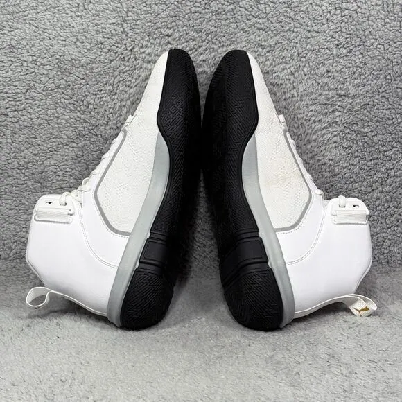 Puma Legacy 68 Mens Size 11.5 Basketball Shoes Sneakers White Black 193512-01