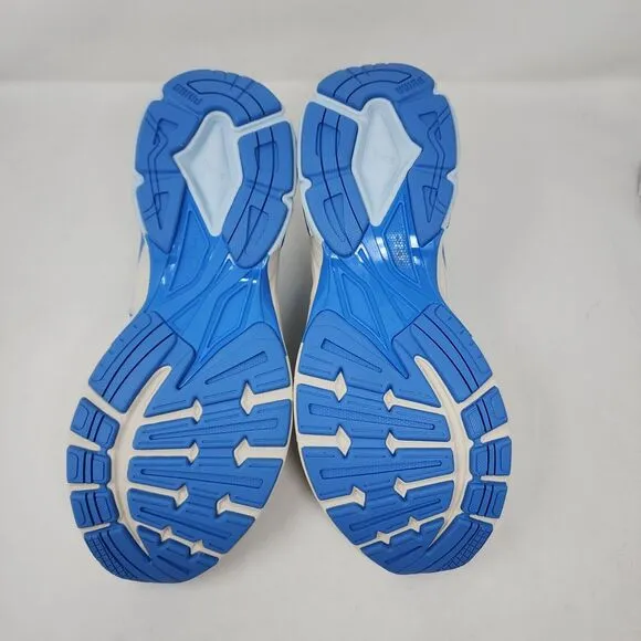Puma Running Shoes Mens 10 Blue Ivory Velophasis Technisch Gym Active Sneakers