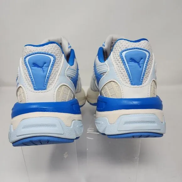 Puma Running Shoes Mens 10 Blue Ivory Velophasis Technisch Gym Active Sneakers
