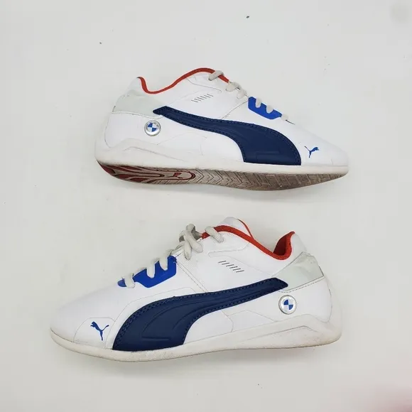 Puma Shoes 3 Youth BMW M Motorsport Drift Cat Delta Sneakers White