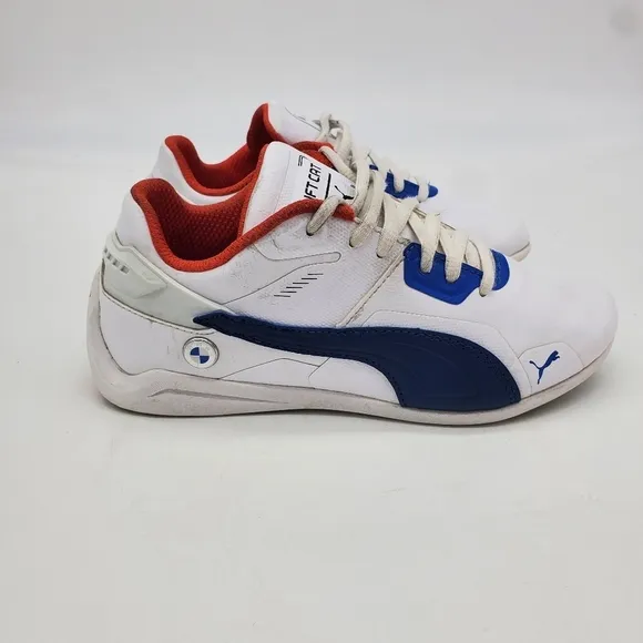 Puma Shoes 3 Youth BMW M Motorsport Drift Cat Delta Sneakers White