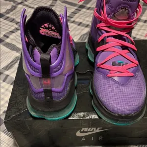 Purple and Pink Athletic Shoes with Modern Design new in box