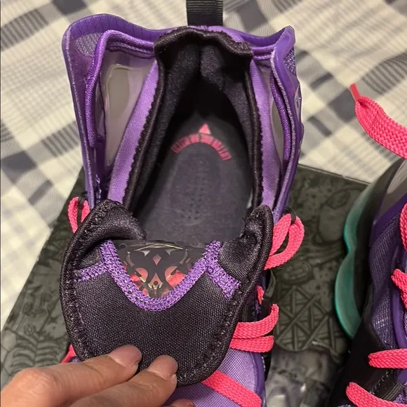 Purple and Pink Athletic Shoes with Modern Design new in box