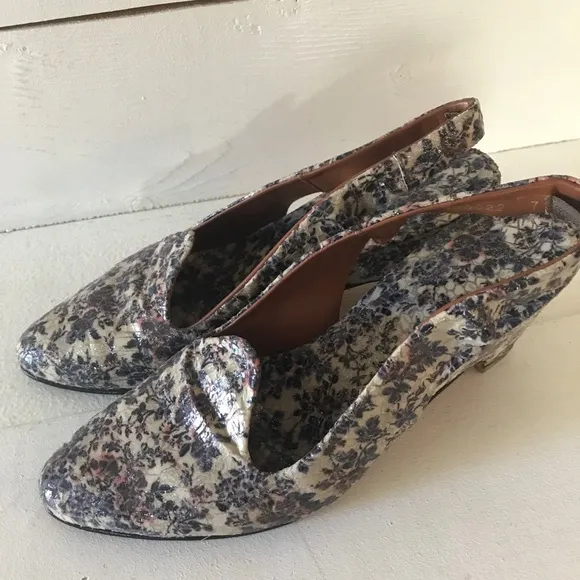 Rachel Comey Spring floral heels