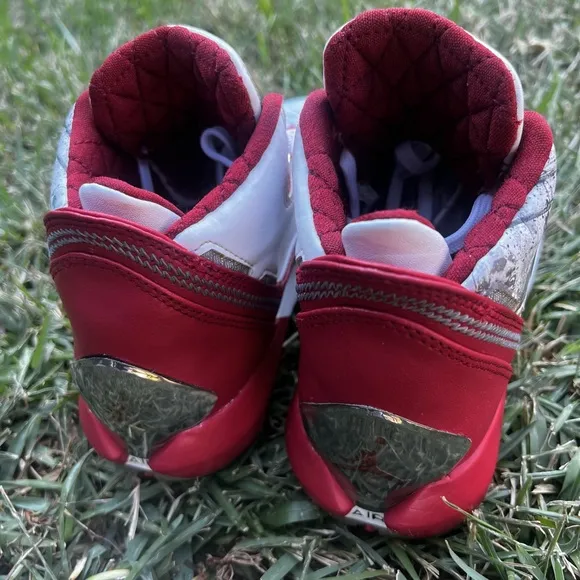 RARE Air Jordan 22 XXII Omega size 4.5 Red 2008 Shoes