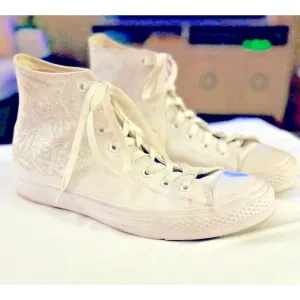 RARE Converse Chuck Taylor Shoes All Star Laser City L.A Men Sz 9.5  Women 11.5