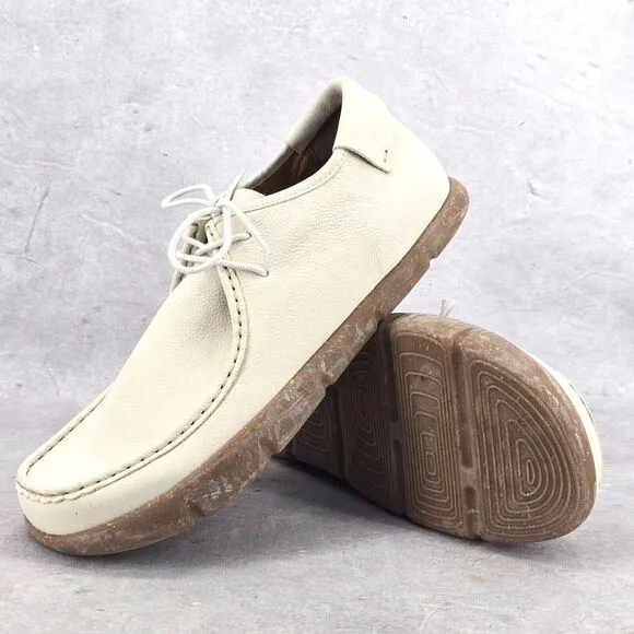 Rare‎ Dead Stock KALSO Earth Shoe Darby Mens Negative Heel Chalk Size 12