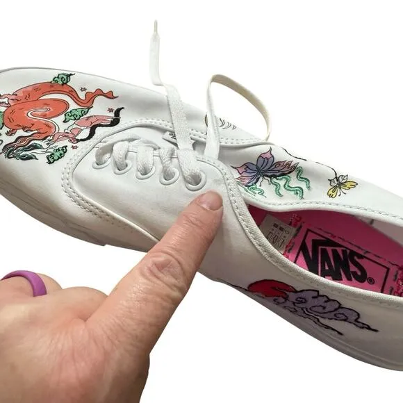 RARE Vans OTW Gallery Authentic Ashley Lukashevsky Shoes Womens 13 Men 11.5 NWOT