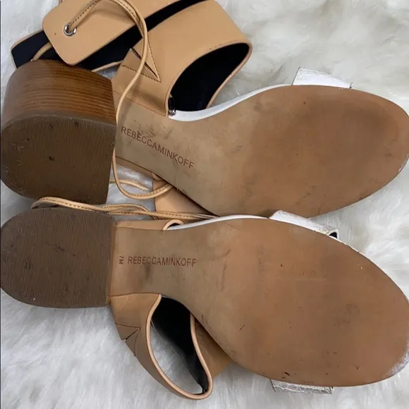 Rebecca Minkoff Christy Ankle Cuff Sandals Size 7