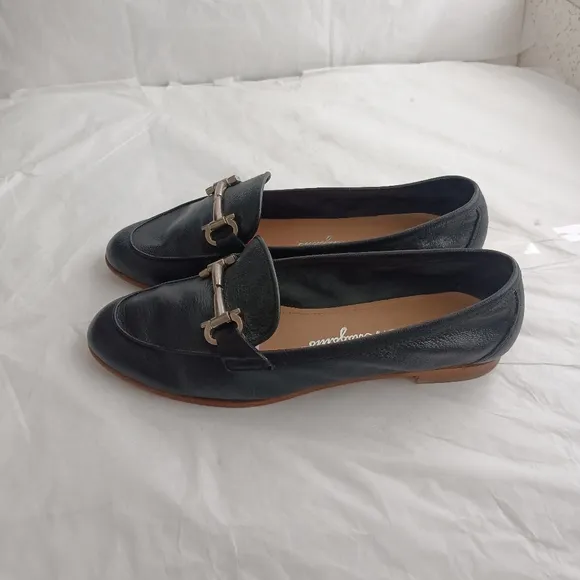 Recent Salvatore Ferragamo Horsebit Gancini  Leather Women's luxury Loafers 6M