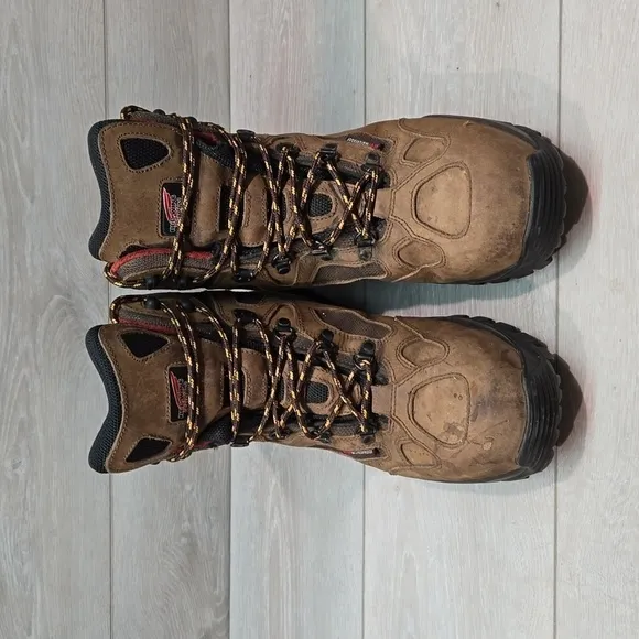 Red Wing Shoes Mens 6674 Ankle Leather Steeltoe  Sneakers boots shoes sz 12D