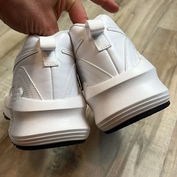 Reebok Aztrek Double Mix white vegan leather sneakers size 10