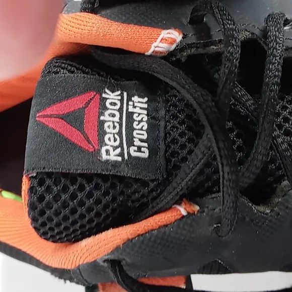 Reebok CrossFit - CF74 U Form Men's Lifter's  Shoes -Black &amp; Orange- 10.5
