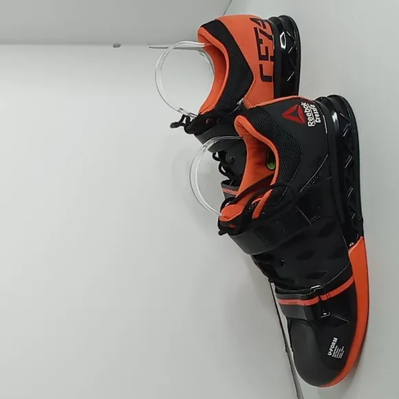 Reebok CrossFit - CF74 U Form Men's Lifter's  Shoes -Black &amp; Orange- 10.5