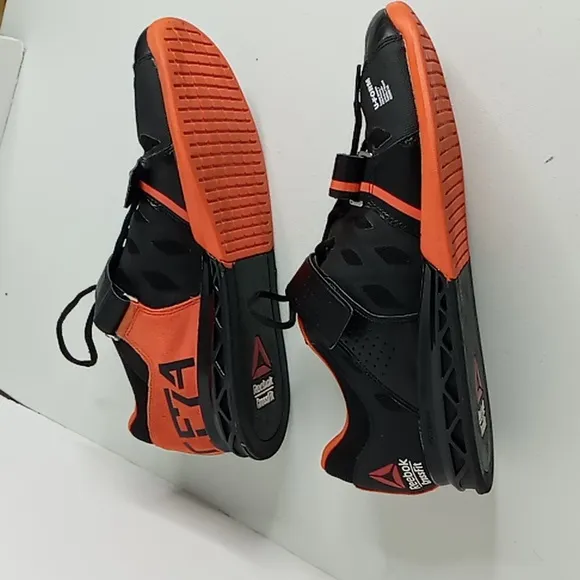 Reebok CrossFit - CF74 U Form Men's Lifter's  Shoes -Black &amp; Orange- 10.5