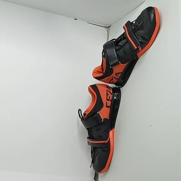 Reebok CrossFit - CF74 U Form Men's Lifter's  Shoes -Black &amp; Orange- 10.5