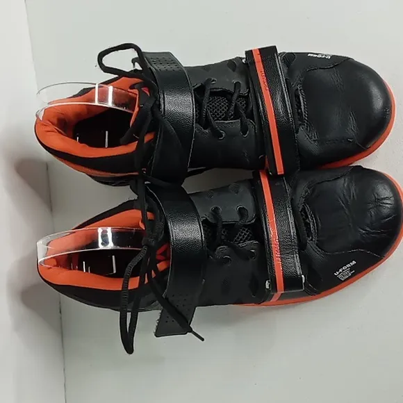 Reebok CrossFit - CF74 U Form Men's Lifter's  Shoes -Black &amp; Orange- 10.5