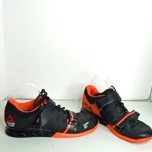 Reebok CrossFit - CF74 U Form Men's Lifter's  Shoes -Black &amp; Orange- 10.5