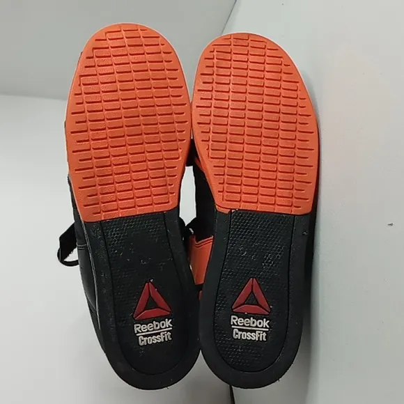 Reebok CrossFit - CF74 U Form Men's Lifter's  Shoes -Black &amp; Orange- 10.5