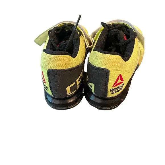Reebok CrossFit Lifter Plus 2.0 CF74 Training Shoes Yellow Mens Size 8.5