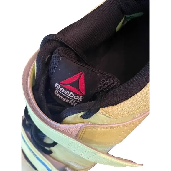 Reebok CrossFit Lifter Plus 2.0 CF74 Training Shoes Yellow Mens Size 8.5