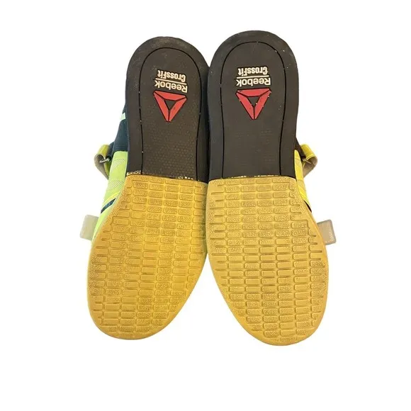 Reebok CrossFit Lifter Plus 2.0 CF74 Training Shoes Yellow Mens Size 8.5