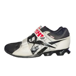 Reebok Crossfit Lifter Plus 2.0 Lifting Shoes Mens Size 12 Black White Red UForm