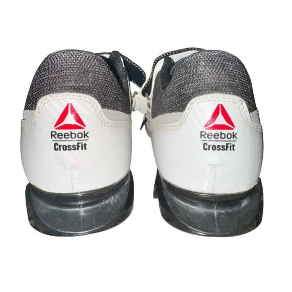 Reebok Crossfit Lifter Plus 2.0 Lifting Shoes Mens Size 12 Black White Red UForm