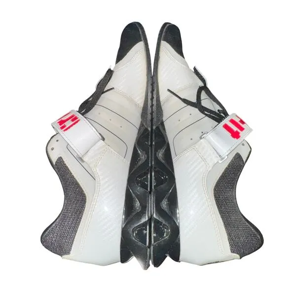 Reebok Crossfit Lifter Plus 2.0 Lifting Shoes Mens Size 12 Black White Red UForm