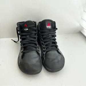 Reebok CrossFit Lite TR High Top Sneakers/Woman’s 8.5 Black Gym Shoes