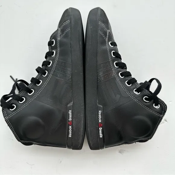 Reebok CrossFit Lite TR High Top Sneakers/Woman’s 8.5 Black Gym Shoes