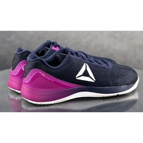 Reebok Crossfit Nano 7 Men's Trainers Shoes Size 7 Purple Blue