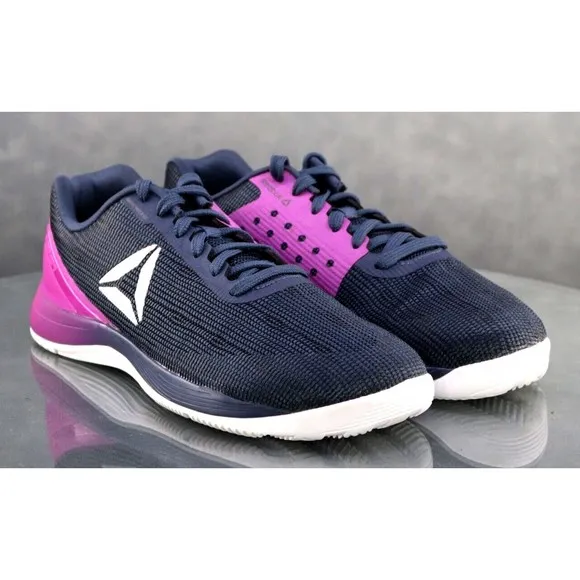 Reebok Crossfit Nano 7 Men's Trainers Shoes Size 7 Purple Blue