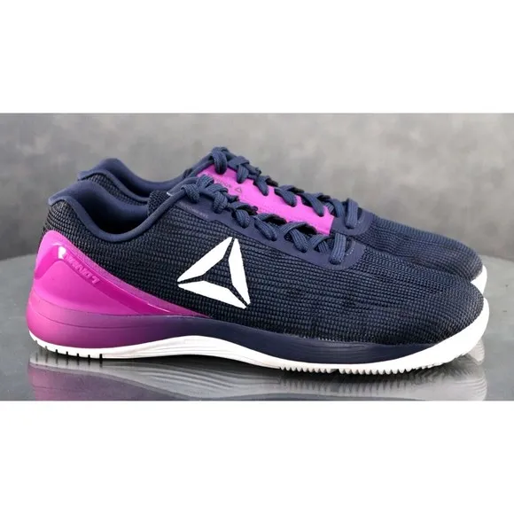 Reebok Crossfit Nano 7 Men's Trainers Shoes Size 7 Purple Blue