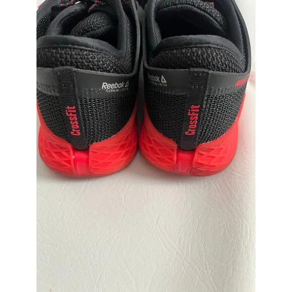 Reebok CrossFit Nano 9 Cross Training Shoes Men’s size 9 Black Neon Red