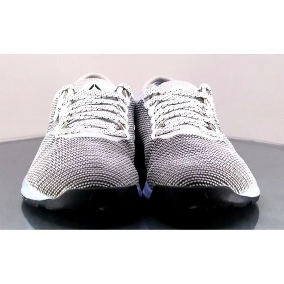 Reebok Crossfit Nano Women's Trainers Shoes Size 7.5 Gray White Blue 1Y3001
