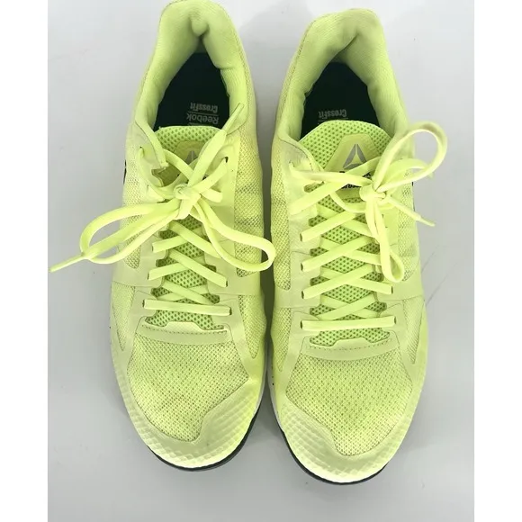 Reebok Crossfit Speed TR 2.0 Womens 9 Yellow Workout Shoes Speed Training BS8102